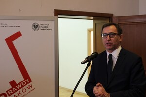 W wydarzeniu uczestniczył Prezes Instytutu Pamięci Narodowej dr Jarosław Szarek