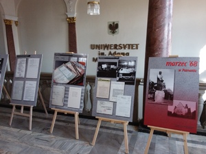 Wystawa autorstwa prof. Stanisława Jankowiaka