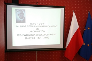 Gala wręczenia Nagród im. prof. Stanisława Nawrockiego dla archiwistów województwa wielkopolskiego
