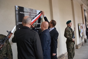 Odsłonięcie tablicy upamiętniającej Polaków prześladowanych i wymordowanych w ZSRS w okresie międzywojennym