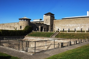 Widok na KL Mauthausen