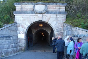 Wejście do tunelu pod kwaterą Hitlera, Obersalzberg