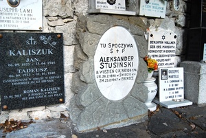 Tablice Pamięci na cmentarzu Ebensee