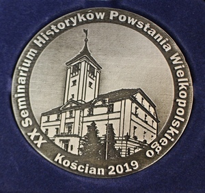 Medal pamiątkowy XX Seminarium Historyków Powstania Wielkopolskiego 1918/1919