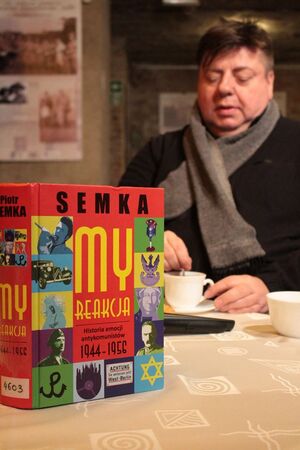 Dyskusja wokół książki Piotra Semki „My reakcja. Emocje antykomunistów 1944–1956” z udziałem autora – Leszno, 31 stycznia 2017