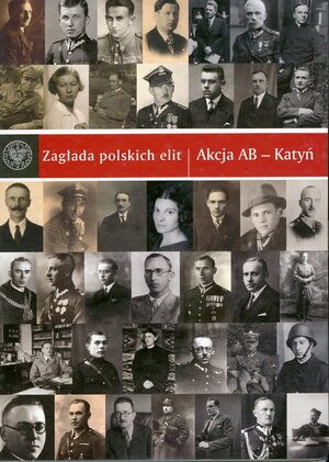 Plansza tytułowa wystawy „Zagłada wielkopolskich elit 1939–1941”