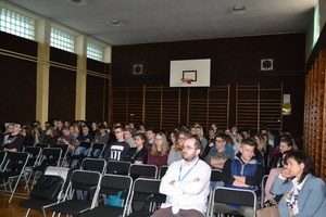 Spotkanie z młodzieżą z Zespołu Szkół Ponadgimnazjalnych w Grodzisku Wlkp.