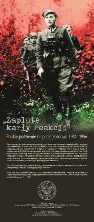 „Zaplute karły reakcji. Polskie podziemie niepodległościowe w latach 1944–1956”