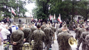 Uroczystości przy Pomniku Poległych w Powstaniu Poznańskim 28-30 czerwca 1956 r.