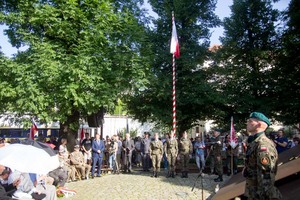 Uroczystości przy Pomniku Polskiego Państwa Podziemnego