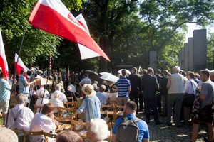Uroczystości przy Pomniku Polskiego Państwa Podziemnego