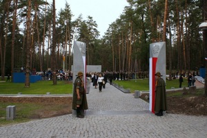 Uroczystość otwarcia cmentarza 21 września 2012 r.