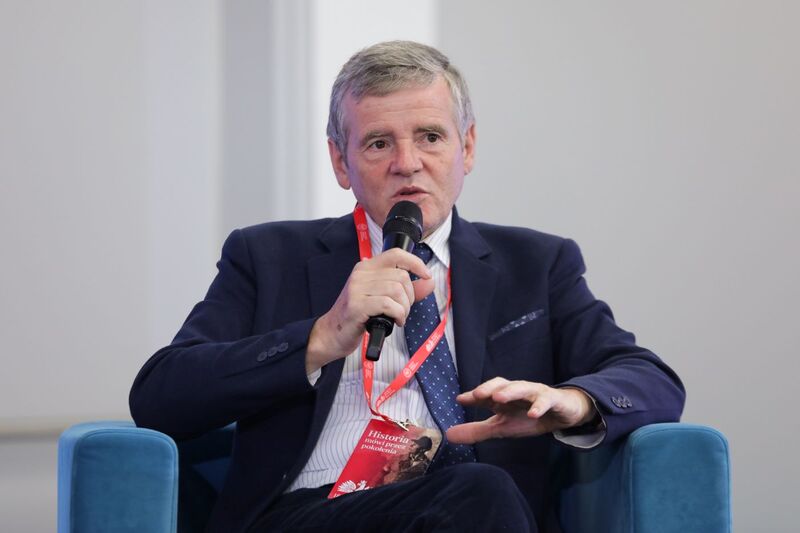 Debata „Formy oporu społecznego w Wielkopolsce i na Ziemi Lubuskiej w latach 1945–1989” – 19 czerwca 2024. Na zdj. prof. Stanisław Jankowiak. Fot. Mikołaj Bujak (IPN)