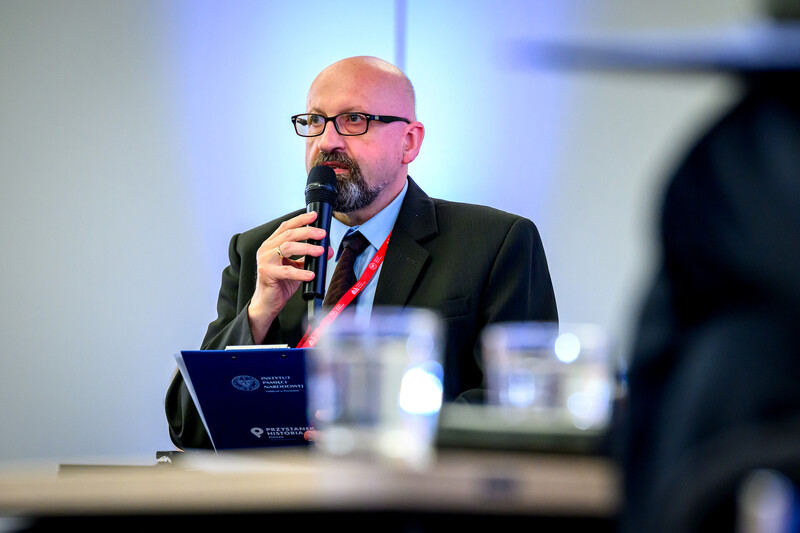 Debata „Czas przełomu 1989 roku w Wielkopolsce i na Ziemi Lubuskiej” – 19 czerwca 2024. Na zdj. prof. dr hab. Krzysztof Brzechczyn Fot. Krzysztof Łojko (IPN)