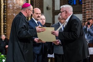 Gala wręczenia Nagrody Stowarzyszenia Wydawców Katolickich FENIKS – Warszawa, 14 kwietnia 2018. Fot. Sławek Kasper (IPN)