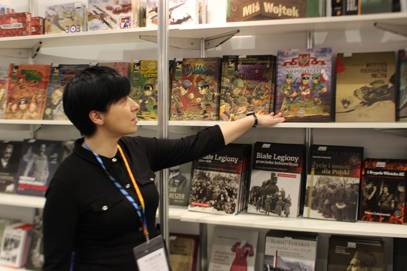 IPN na Poznańskich Targach Książki – Poznań, 6–8 marca 2020. Fot. Marta Sankiewicz (IPN)