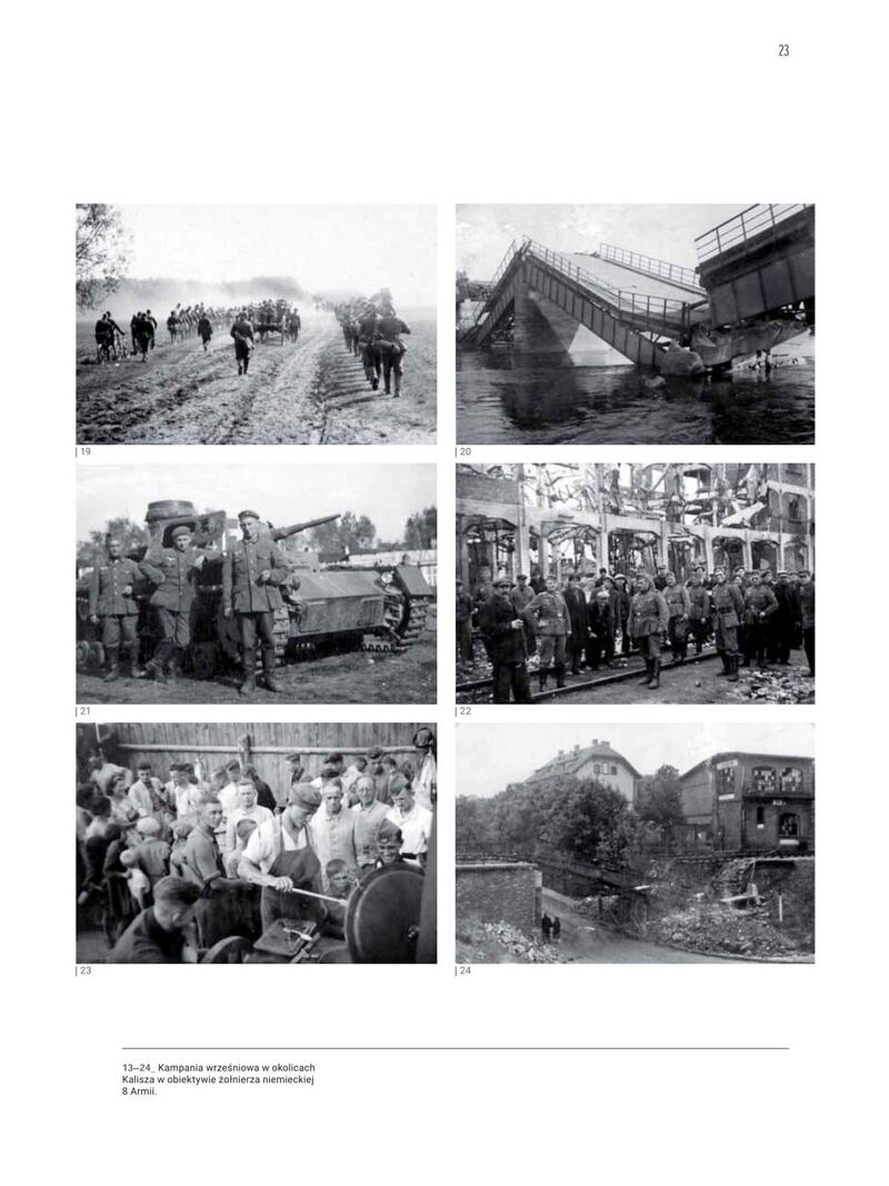 Strona z albumu „Wartheland. Dzieje zbrodni”