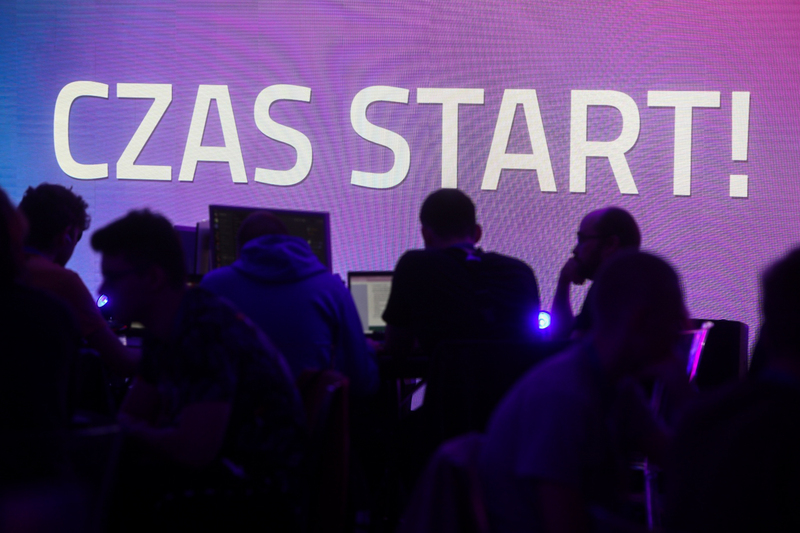 Kongres Pamięci Narodowej: początek „HistHacku” – pierwszego w dziejach hackathonu organizowanego przez IPN – Warszawa, 13 kwietnia 2023. Fot. Sławek Kasper (IPN)