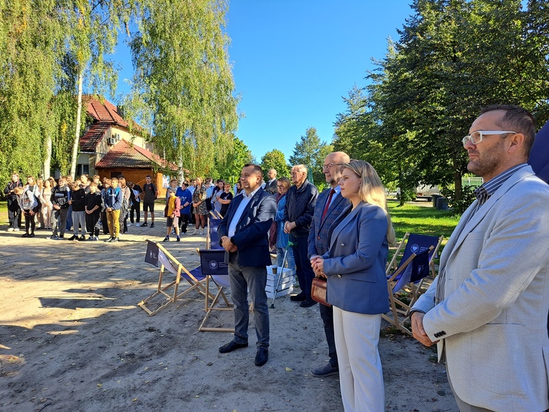 Mobilny Przystanek Historia Przyszłości w Sławie. Fot. Marta Sankiewicz (IPN)