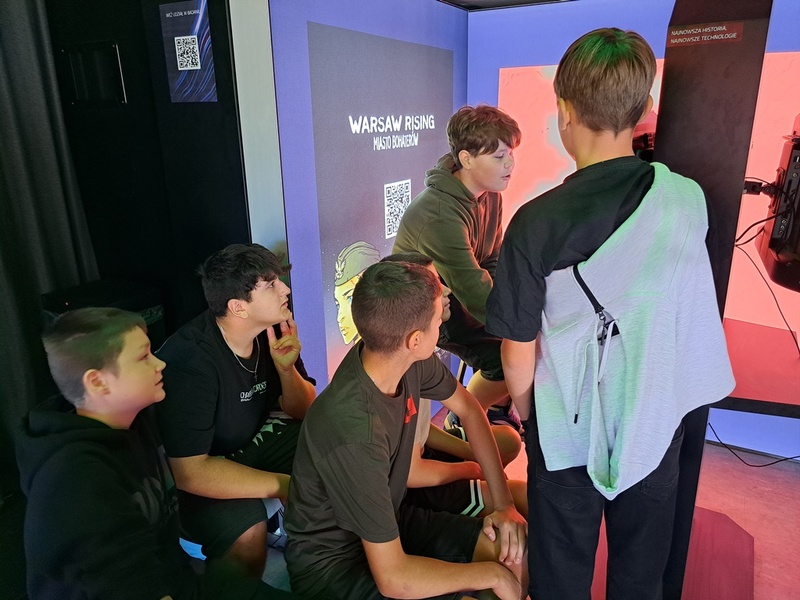 Mobilny Przystanek Historia Przyszłości w Sławie. Fot. Marta Sankiewicz (IPN)