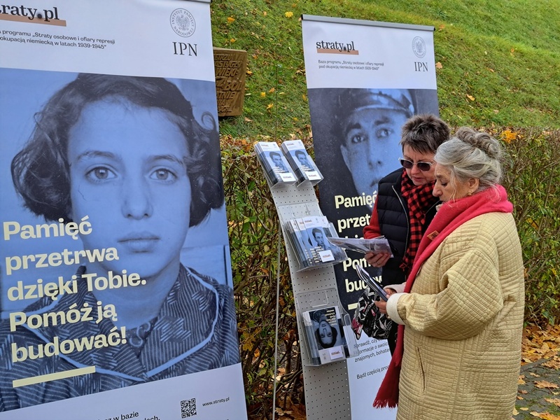 Konferencja prasowa na temat projektu IPN „Straty osobowe i ofiary represji pod okupacją niemiecką w latach 1939–1945” – Poznań, 31 października 2024. Fot. Marta Sankiewicz (IPN)