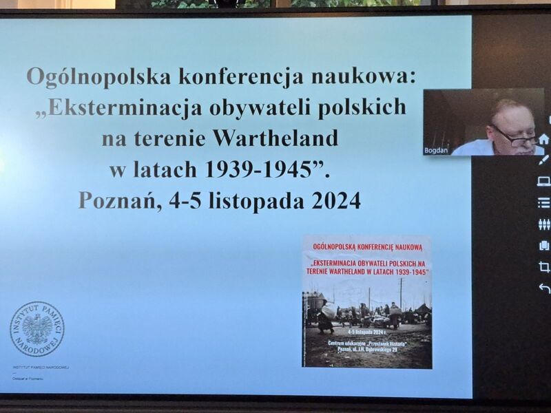 Ogólnopolska konferencja naukowa „Eksterminacja obywateli polskich na terenie Wartheland w latach 1939-1945”