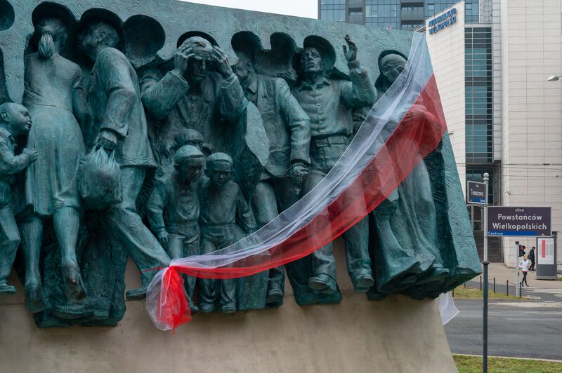 Odsłonięcie Pomnika Wypędzonych Wielkopolan. Fot. Urząd Miasta Poznania