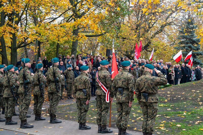Odsłonięcie Pomnika Wypędzonych Wielkopolan. Fot. Urząd Miasta Poznania