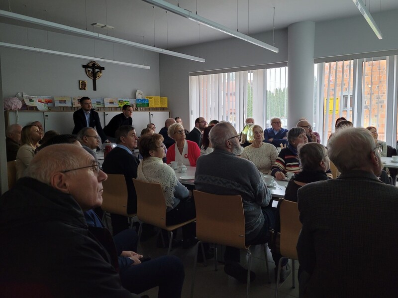 Odsłonięcie tablicy informacyjnej upamiętniającej działacza niepodległościowego inż. Maksymiliana Garsteckiego