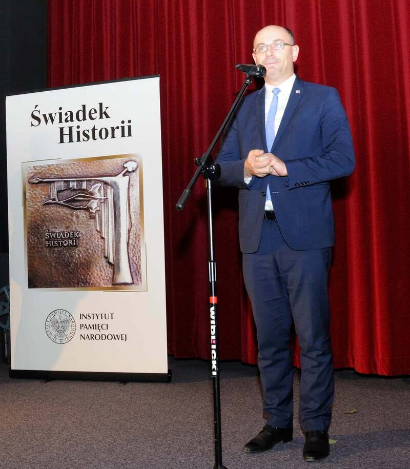 Przemowa zastępcy Prezesa IPN dr Mateusza Szpytmy po akcie dekoracji