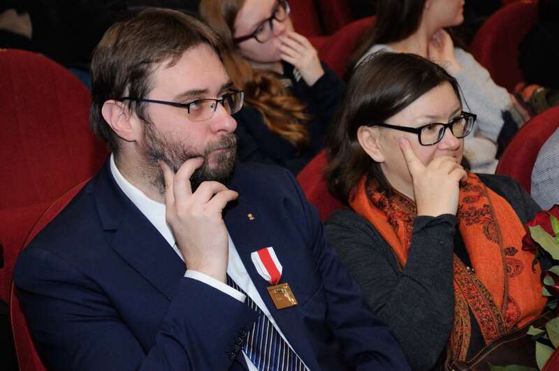 Odznaczony „Świadkiem Historii” Piotr Gołdyn