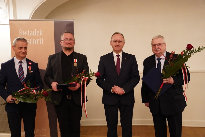 Laureaci XV edycji Nagrody Honorowej Prezesa IPN „Świadek Historii”. Fot. Bartosz Kochański IPN