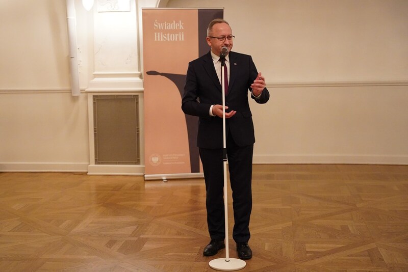 Zastępca Prezesa IPN prof. Karol Polejowski. Fot. Bartosz Kochański IPN