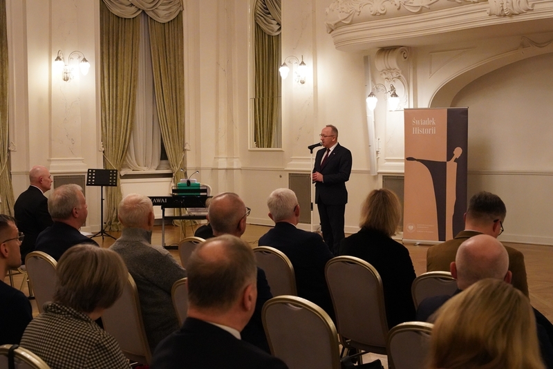 Zastępca Prezesa IPN prof. Karol Polejowski. Fot. Bartosz Kochański IPN