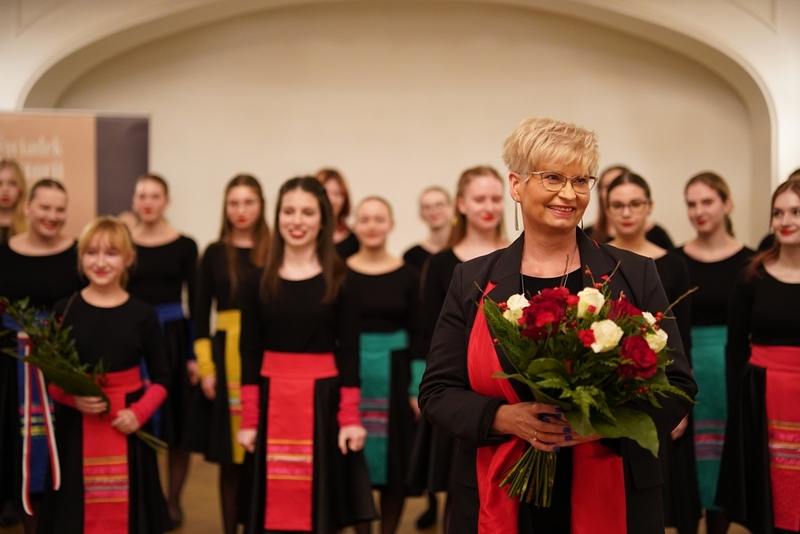 Występ Chóru Dziewczęcego Skowronki. Fot. Bartosz Kochański IPN