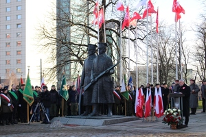 Uroczystość odbyła się pod Pomnikiem Powstańców Wielkopolskich w Poznaniu