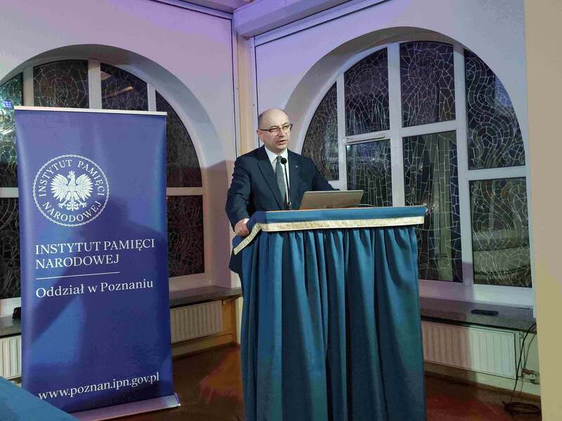 Zastępca prezesa Instytutu Pamięci Narodowej dr Mateusz Szpytma. Fot. Piotr Ryba-Filipowski (IPN)