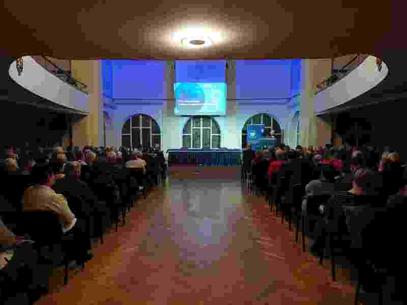 80. rocznica podpalenia archikatedry gnieźnieńskiej przez Armię Czerwoną – Gniezno, 23 stycznia 2025. Fot. Piotr Ryba-Filipowski (IPN)