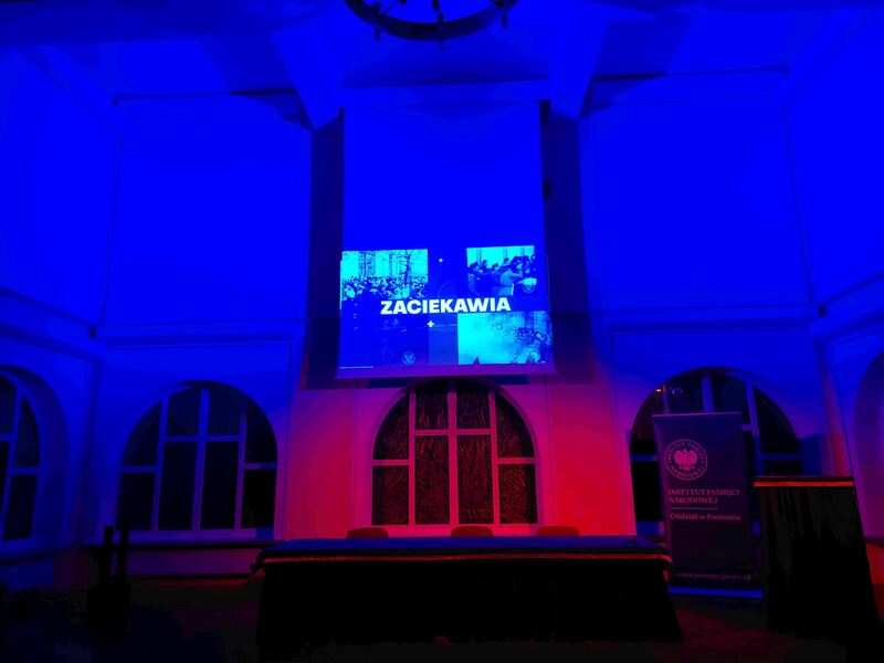 80. rocznica podpalenia archikatedry gnieźnieńskiej przez Armię Czerwoną – Gniezno, 23 stycznia 2025. Fot. Piotr Ryba-Filipowski (IPN)