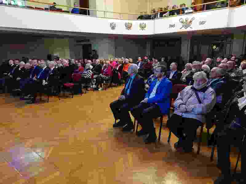 80. rocznica podpalenia archikatedry gnieźnieńskiej przez Armię Czerwoną – Gniezno, 23 stycznia 2025. Fot. Piotr Ryba-Filipowski (IPN)