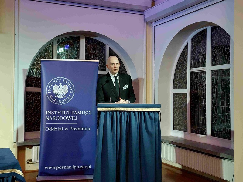 Dyrektor IPN Oddział w Poznaniu prof. UAM dr hab. Rafał Reczek. Fot. Piotr Ryba-Filipowski (IPN)