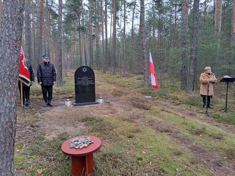 Przewodnicząca Gminy Żydowskiej w Poznaniu Alicja Kobus. Fot. Marta Sankiewicz (IPN)