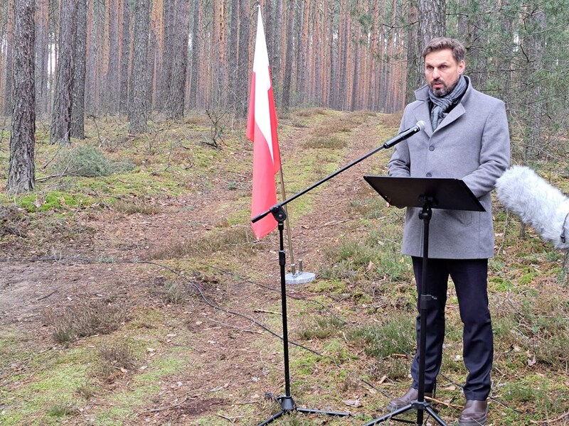 Burmistrz Wolsztyna Dominik Tomiak. Fot. Marta Sankiewicz (IPN)