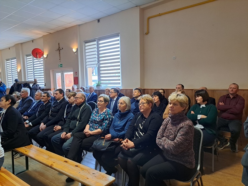 Uroczystość odsłonięcia tablicy poświęconej Powstańcom Wielkopolskim – Łomnica, 10 lutego 2025