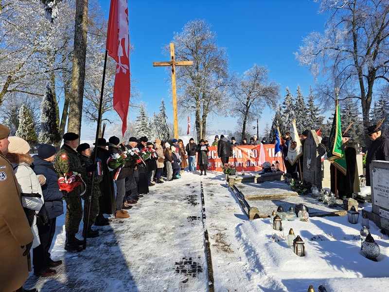 106. rocznica podpisania rozejmu w Trewirze – Ceradz Kościelny, 17 lutego 2025. Fot. Anna Hekert (IPN)