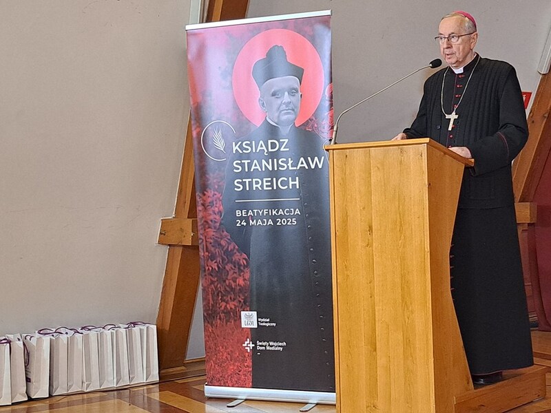 Sympozjum „Ks. Stanisław Streich – duszpasterz i męczennik”. Fot. Marta Sankiewicz (IPN)