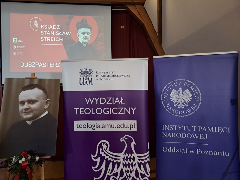 Sympozjum „Ks. Stanisław Streich – duszpasterz i męczennik”. Fot. Marta Sankiewicz (IPN)