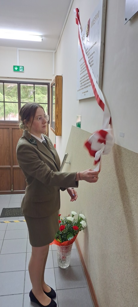 Odsłonięcie tablicy upamiętniającej organizację „Promień Wolności” 1956–1957 – Rogoziniec, 3 marca 2025