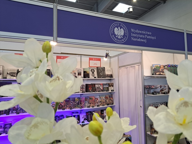 Wydawnictwo IPN na Poznańskich Targach Książki. Fot. Marta Sankiewicz (IPN)