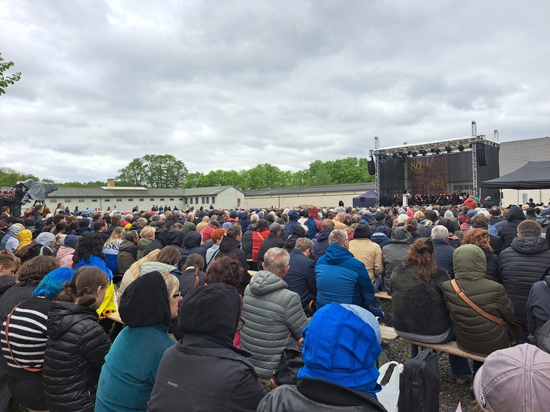 Główne uroczystości 80. rocznicy wyzwolenia niemieckiego obozu FKL Ravensbrück, 4 maja 2025 r. Fot. Marta Szczesiak-Ślusarek (IPN)